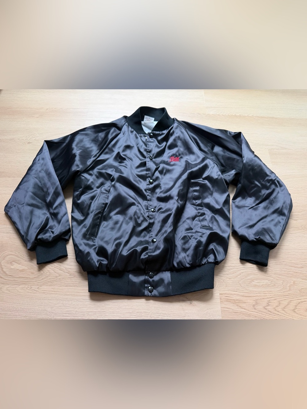 Vintage Auburn Ebonite’s Galaxy Lane 300 Game Bowling Bomber Jacket Size M USA